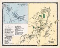 Upton West Town, West Upton Town, Upton Town, Worcester County 1870